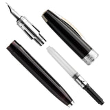 Visconti Michelangelo Translucent Black CT Fountain Pen