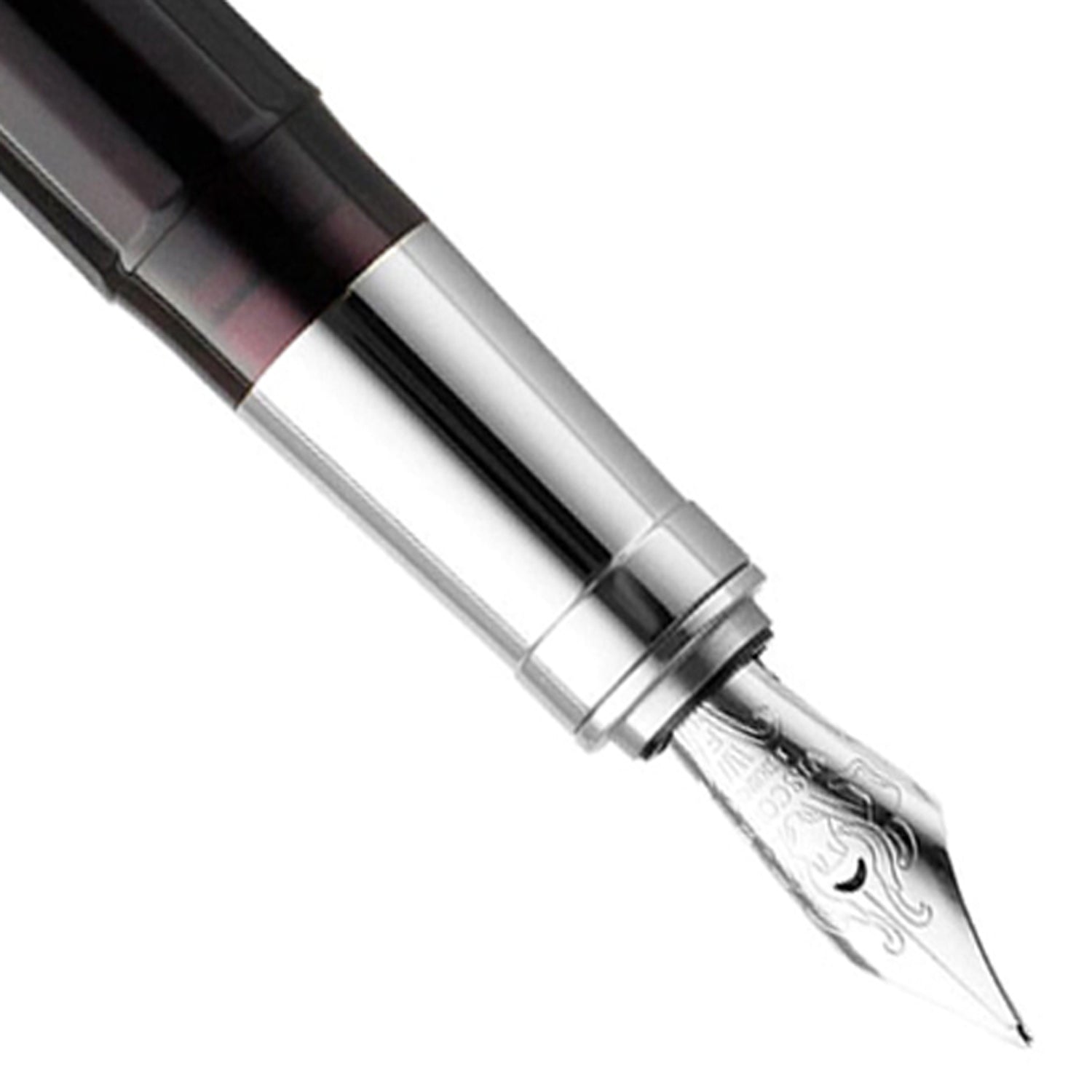 Visconti Michelangelo Translucent Black CT Fountain Pen
