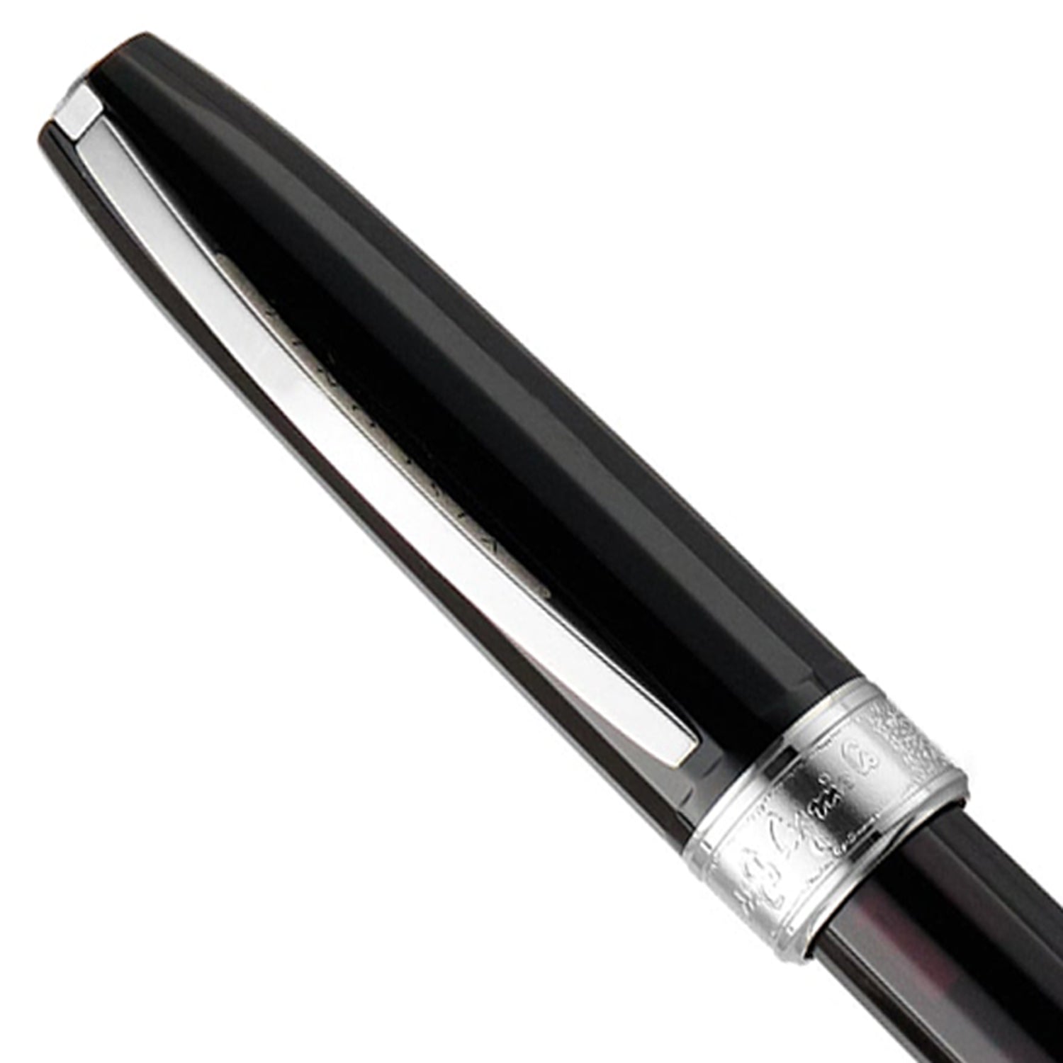 Visconti Michelangelo Translucent Black CT Fountain Pen