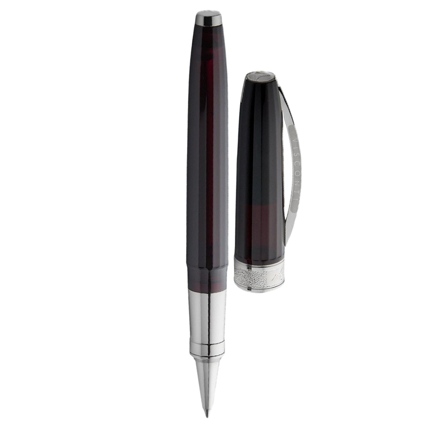 Visconti Michelangelo Translucent Black CT Roller Ball Pen KP67-03-RB