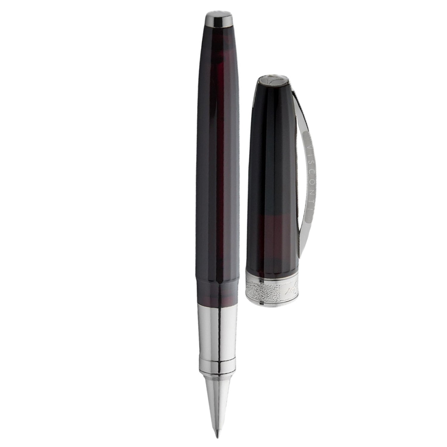 Visconti Michelangelo Translucent Black CT Roller Ball Pen KP67-03-RB