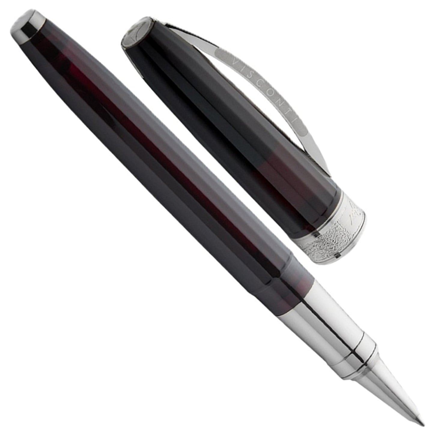 Visconti Michelangelo Translucent Black CT Roller Ball Pen KP67-03-RB