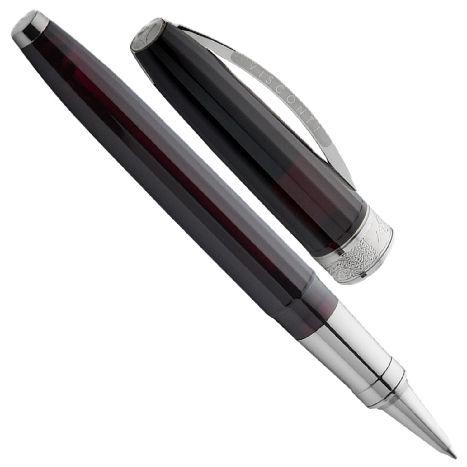Visconti Michelangelo Translucent Black CT Roller Ball Pen KP67-03-RB