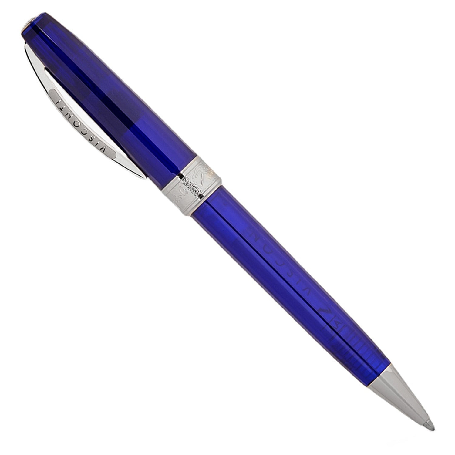 Visconti Michelangelo Translucent Blue CT Ballpoint Pen KP67-01-BP