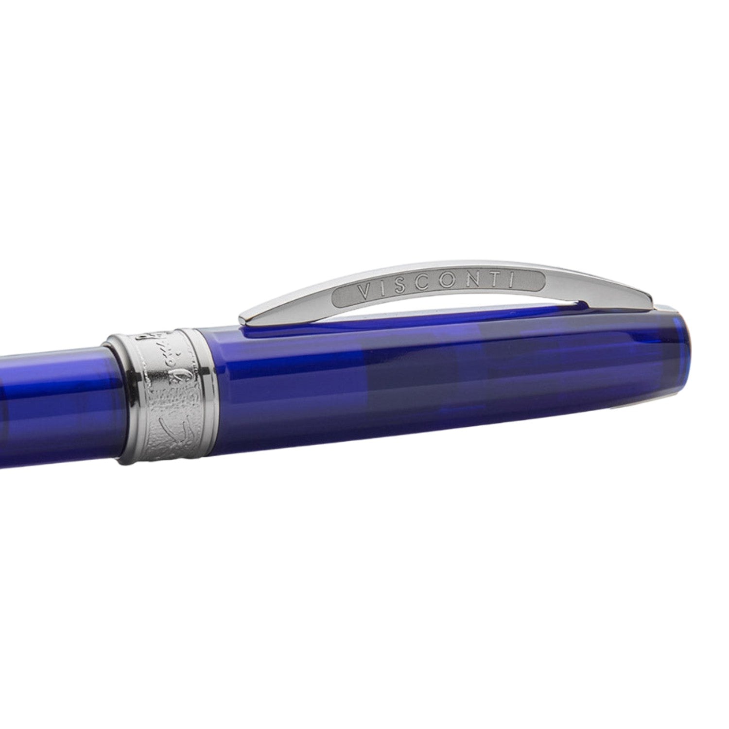 Visconti Michelangelo Translucent Blue CT Ballpoint Pen KP67-01-BP