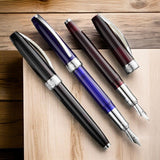Visconti Michelangelo Translucent Blue CT Fountain Pen