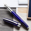 Visconti Michelangelo Translucent Blue CT Fountain Pen
