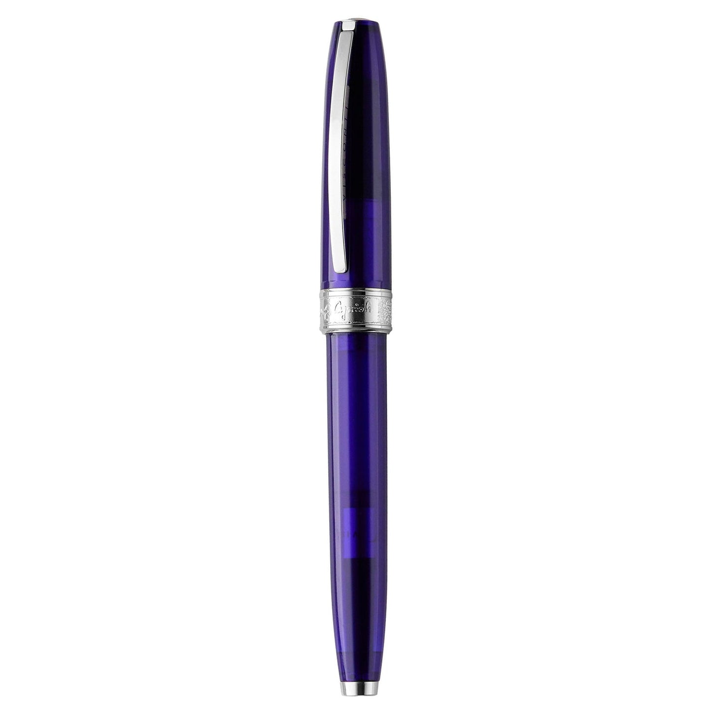 Visconti Michelangelo Translucent Blue CT Fountain Pen