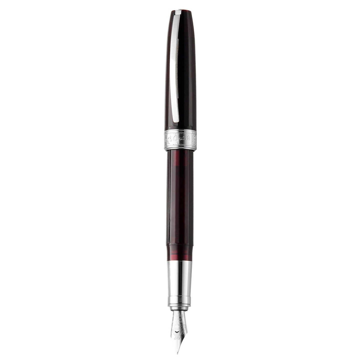 Visconti Michelangelo Translucent Red CT Fountain Pen