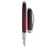 Visconti Michelangelo Translucent Red CT Fountain Pen