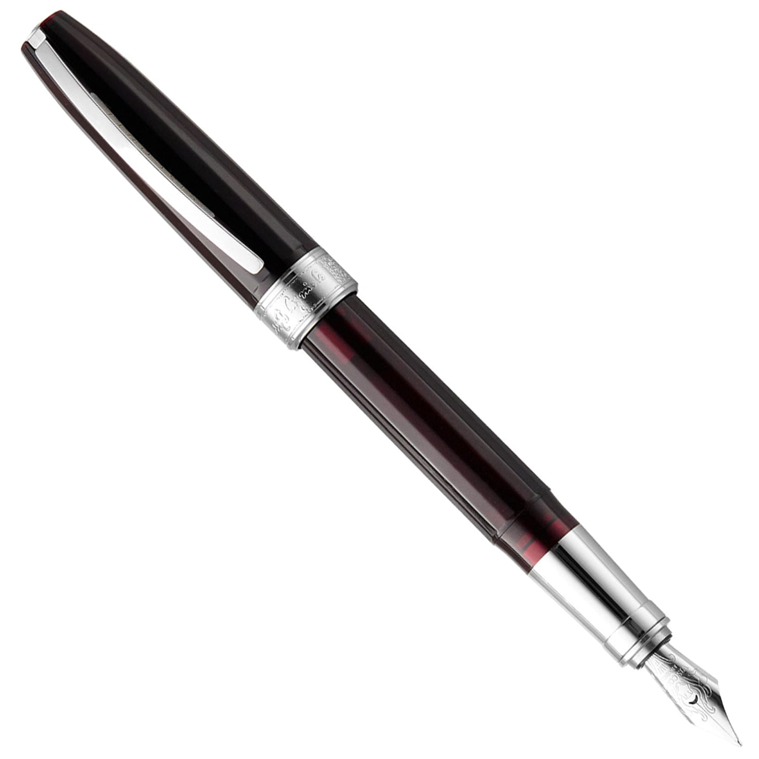 Visconti Michelangelo Translucent Red CT Fountain Pen