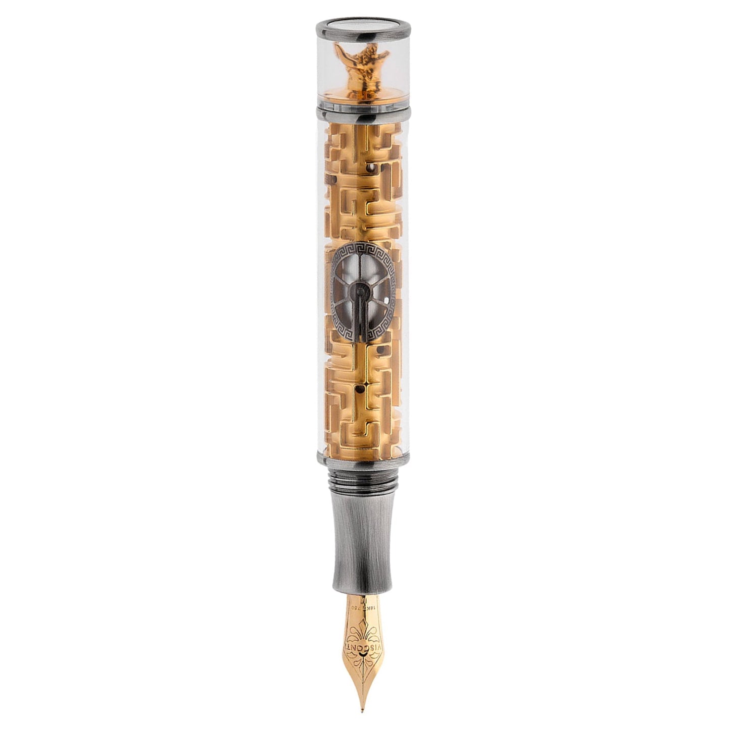 Visconti Maze Transparent/Gold GT Fountain Pen (Limited Edition)