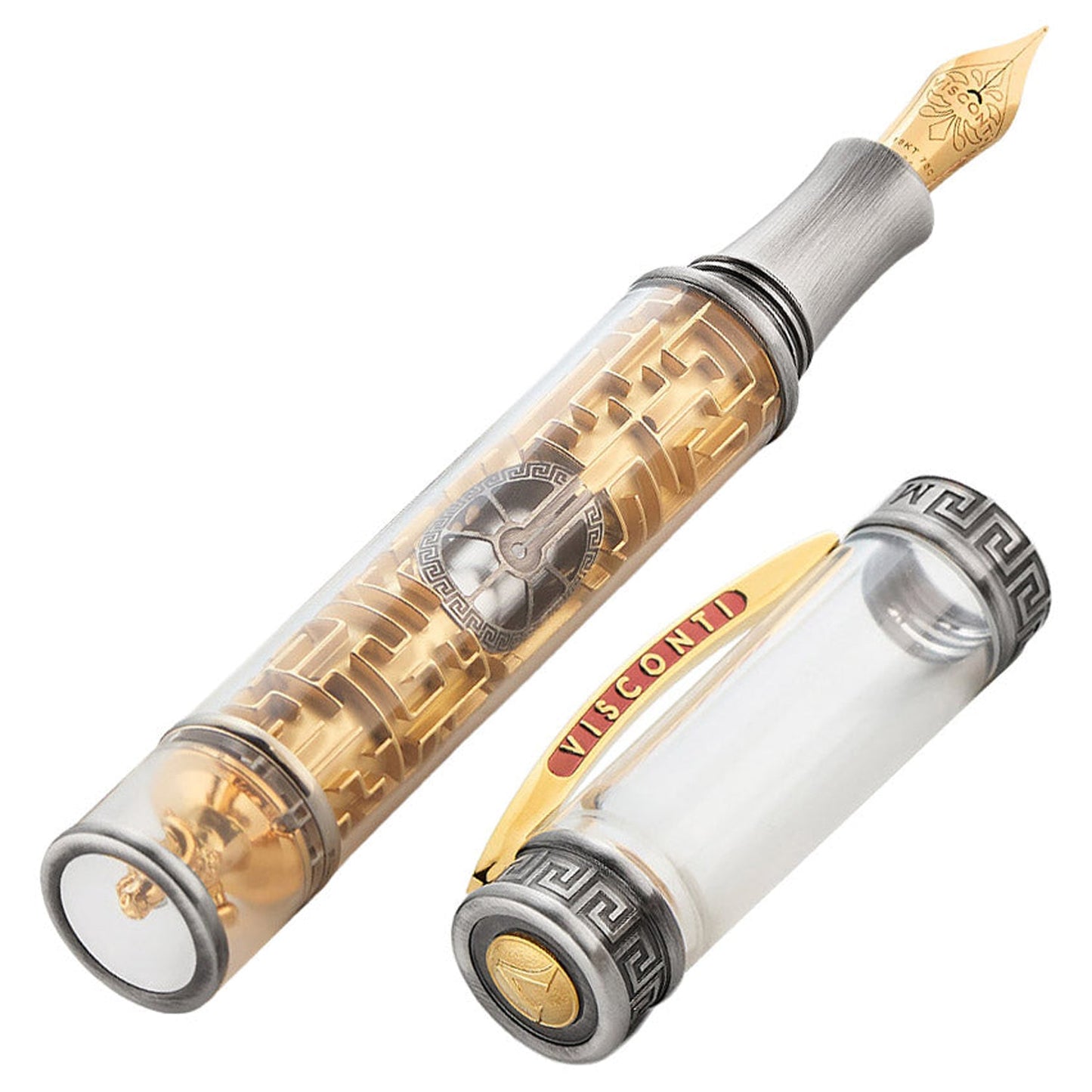 Visconti Maze Transparent/Gold GT Fountain Pen (Limited Edition)