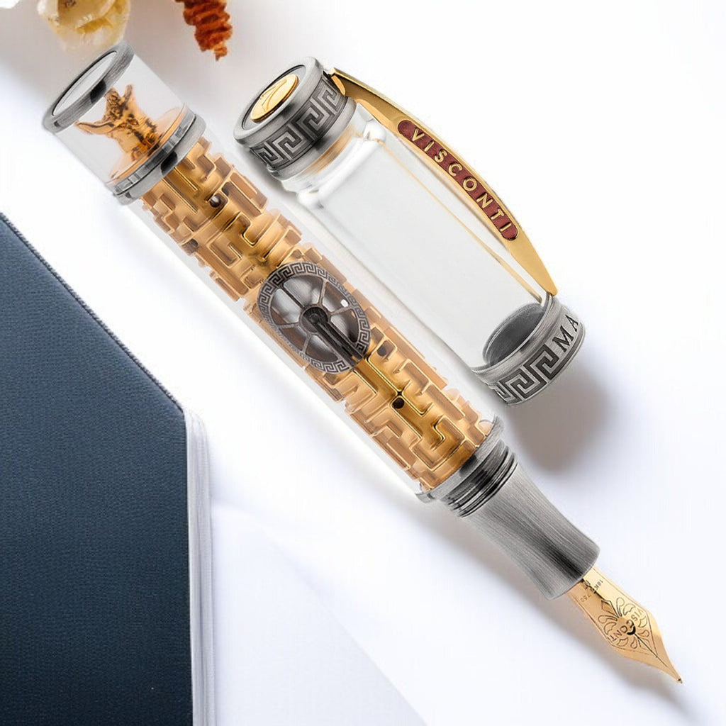 Visconti Maze Transparent/Gold GT Fountain Pen (Limited Edition)