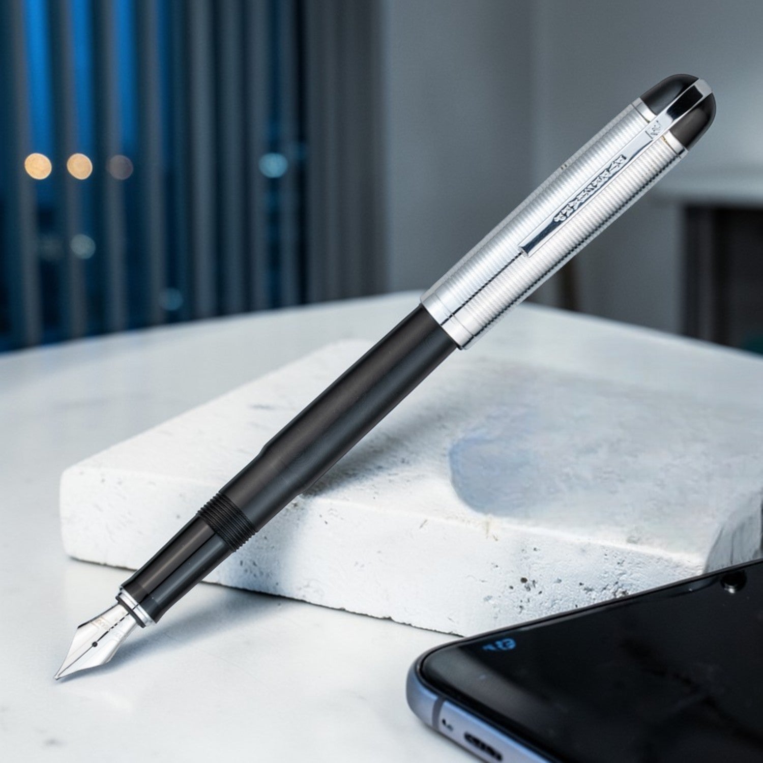 Wahl Eversharp Skyline Black CT Fountain Pen