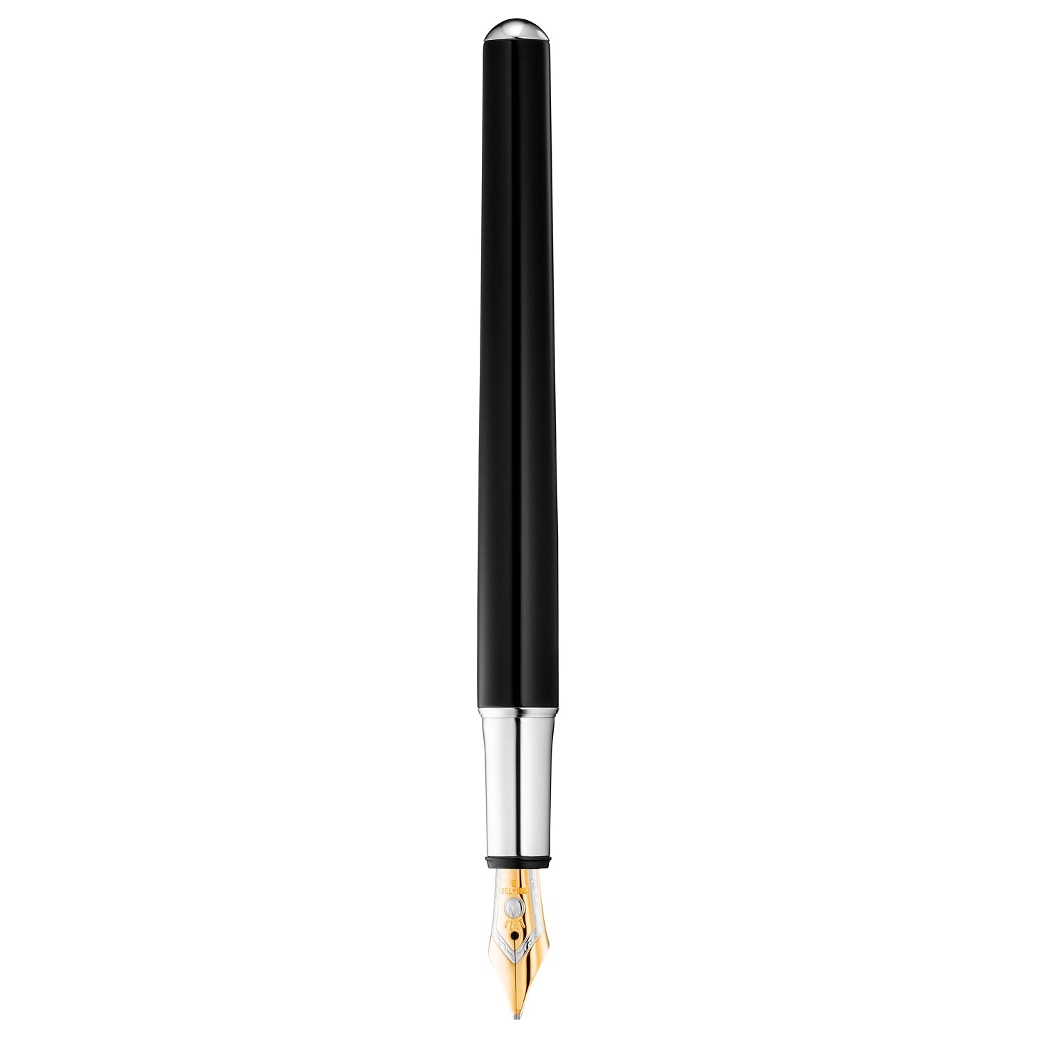 Waldmann Chess Black/Silver CT 18CT Fountain Pen