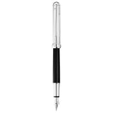 Waldmann Chess Black/Silver CT Fountain Pen