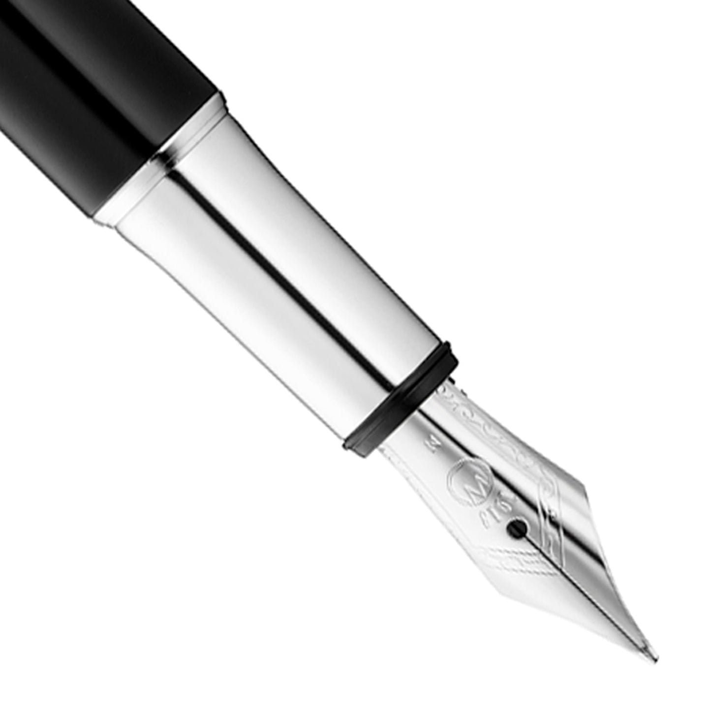Waldmann Chess Black/Silver CT Fountain Pen