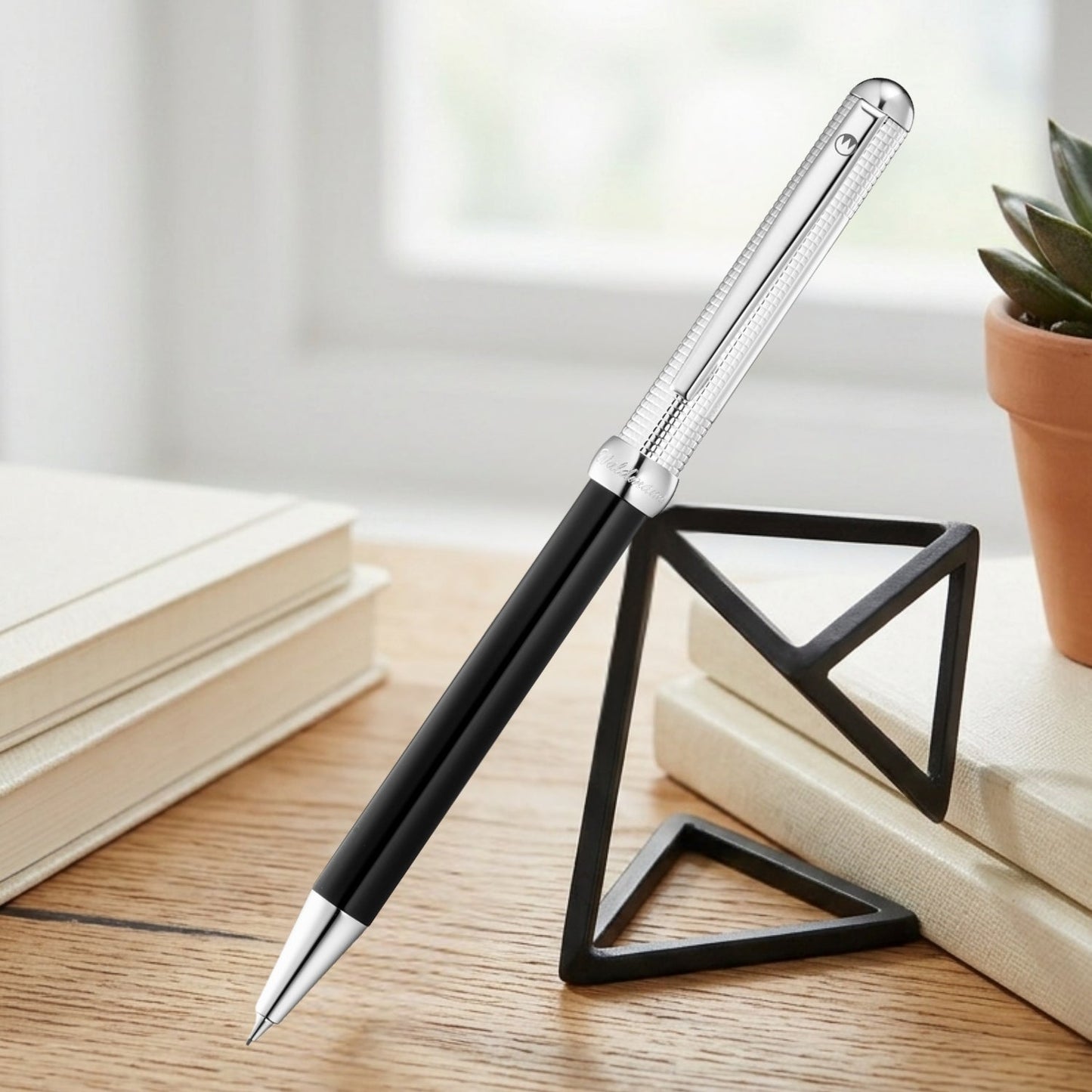 Waldmann Chess Black/Silver CT Mechanical Pencil (0.7 MM) 2374