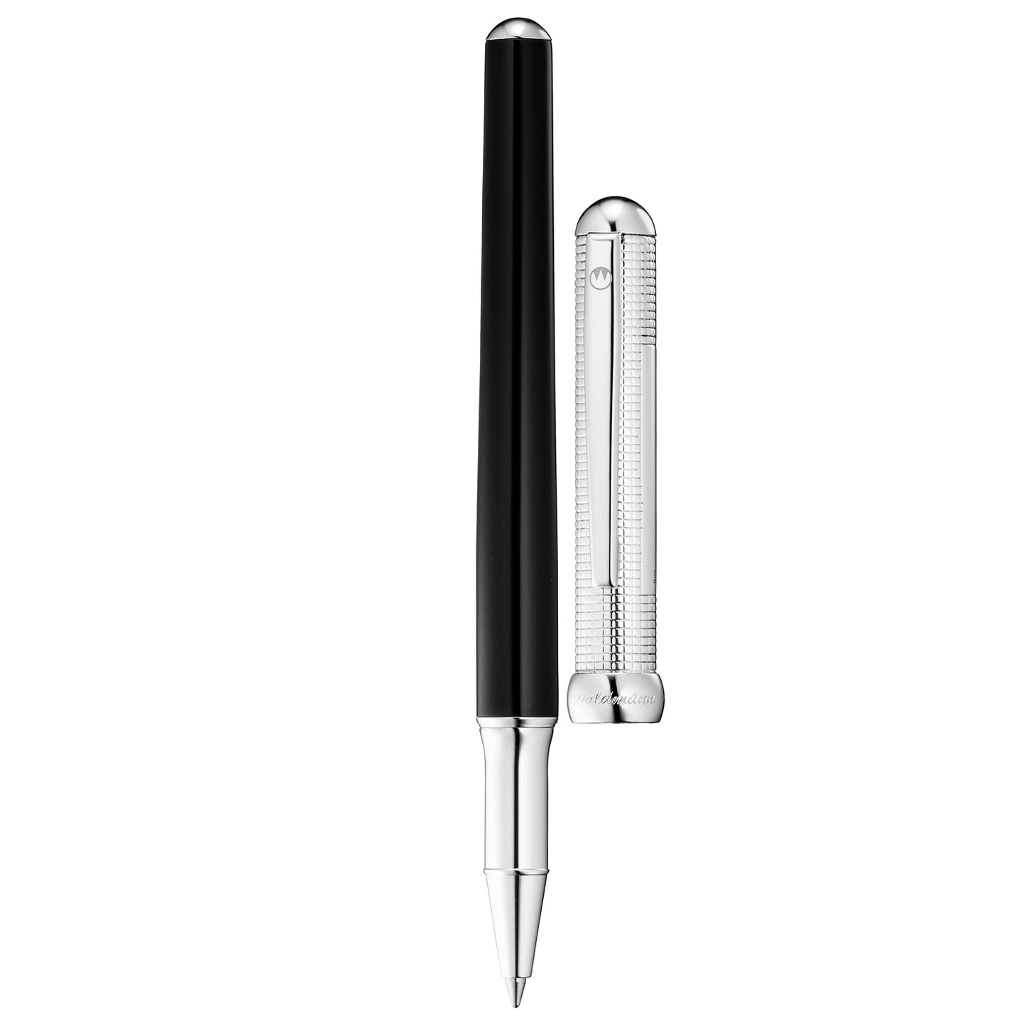 Waldmann Chess Black/Silver CT Roller Ball Pen 0071