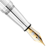 Waldmann Commander 23 Midnight Blue/Sliver CT 18CT Fountain Pen