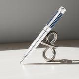 Waldmann Commander 23 Midnight Blue/Sliver CT Ballpoint Pen 8756