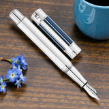 Waldmann Commander 23 Midnight Blue/Sliver CT Fountain Pen