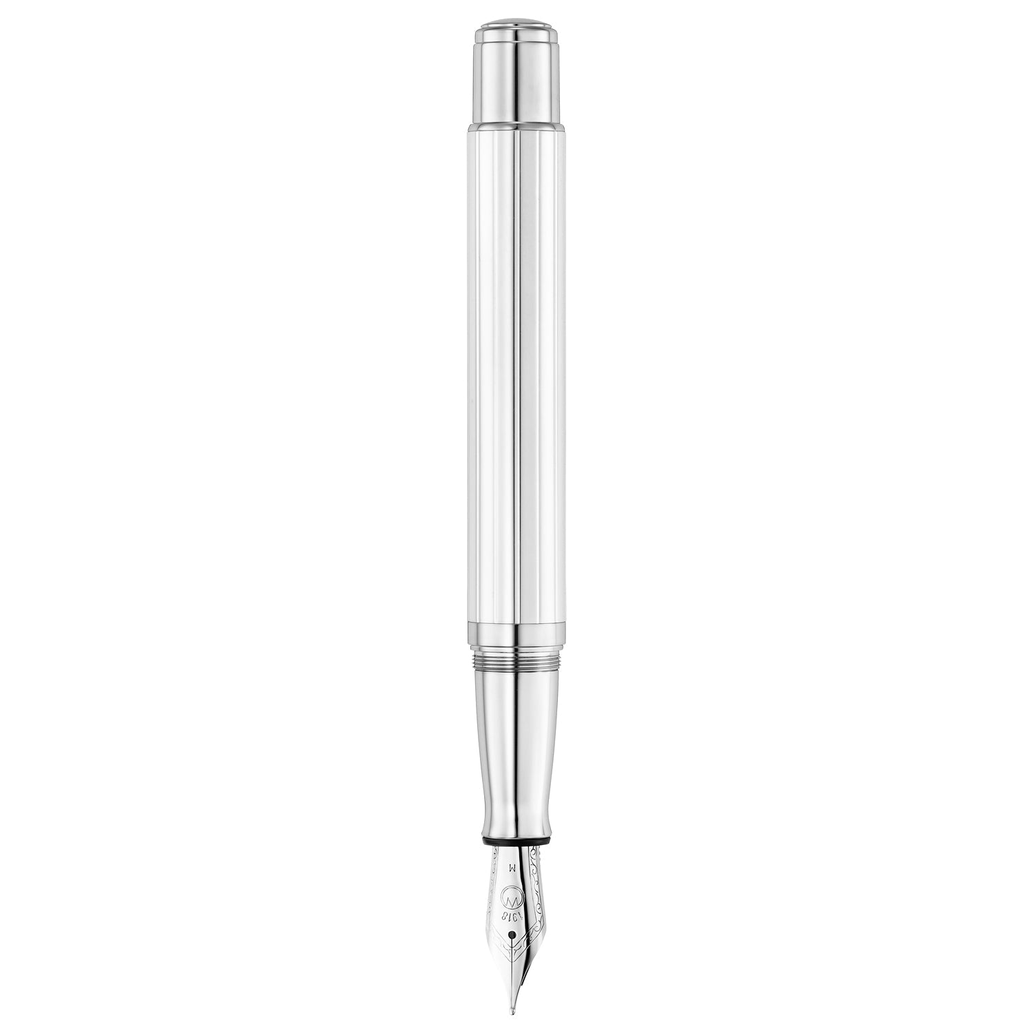 Waldmann Commander 23 Midnight Blue/Sliver CT Fountain Pen