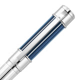 Waldmann Commander 23 Midnight Blue/Sliver CT Roller Ball Pen 8765