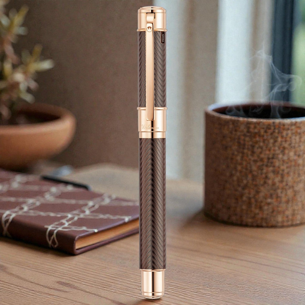 Waldmann Commander 25 Brown RGT 18CT Fountain Pen (Limited Edition) 