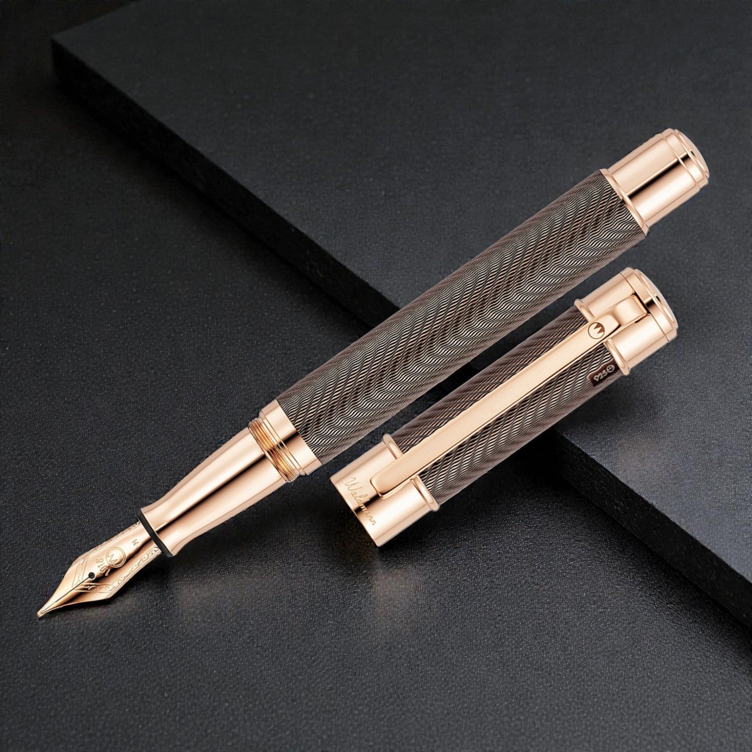 Waldmann Commander 25 Brown RGT Fountain Pen (Limited Edition) 