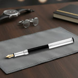 Waldmann Edelfeder Brilliant Black CT 18CT Fountain Pen