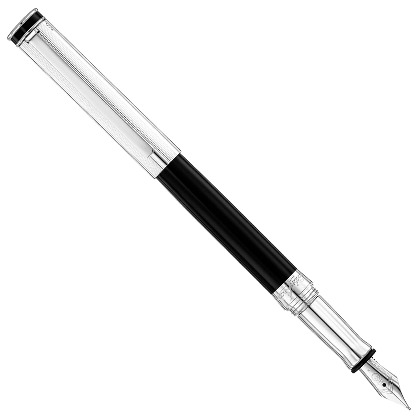 Waldmann Edelfeder Brilliant Black CT Fountain Pen