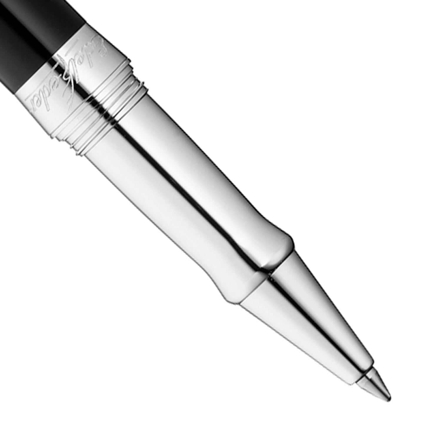 Waldmann Edelfeder Brilliant Black CT Roller Ball Pen 0149