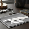 Waldmann Edelfeder Brilliant Champagne White CT Fountain Pen