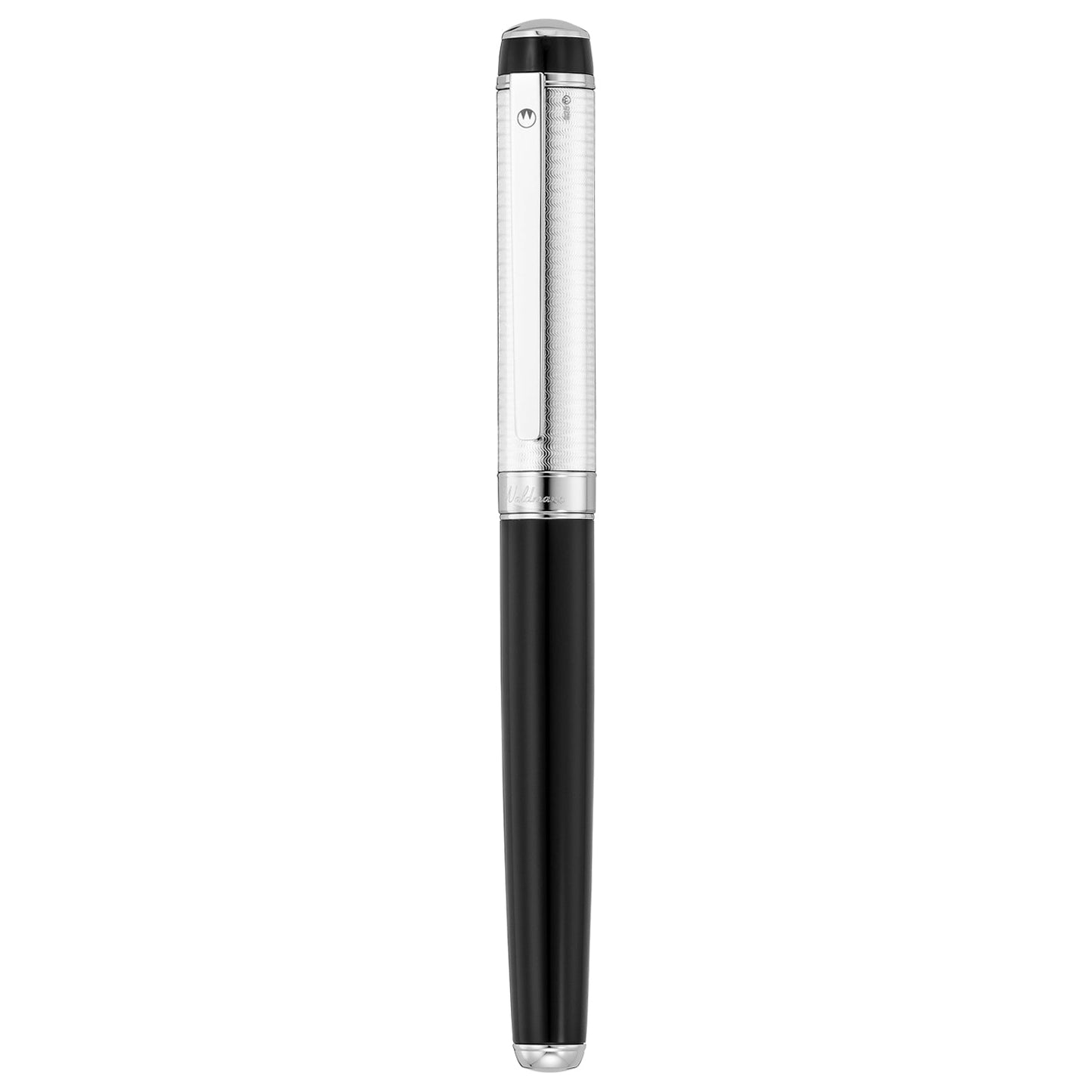 Waldmann Grandeur Black/Silver CT 18CT Fountain Pen