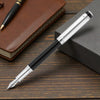 Waldmann Grandeur Black/Silver CT Fountain Pen