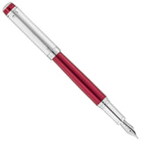 Waldmann Grandeur Burgundy/Silver CT Fountain Pen