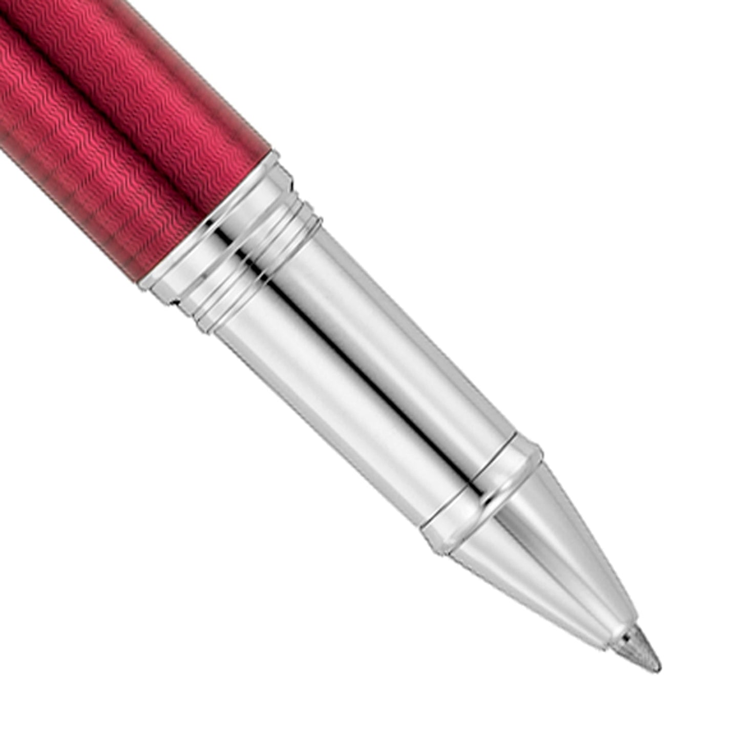 Waldmann Grandeur Burgundy/Silver CT Roller Ball Pen 7817