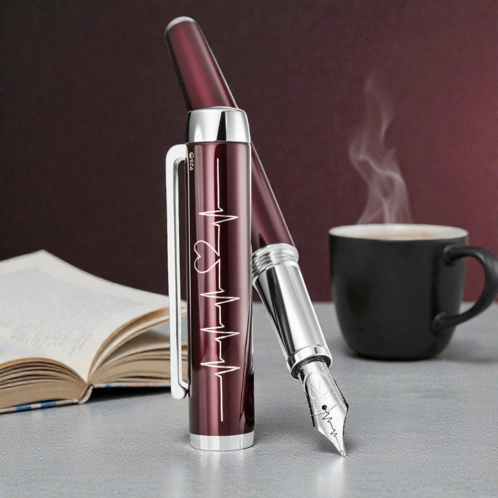 Waldmann Heartbeat Blood Red CT Fountain Pen (Limited Edition)