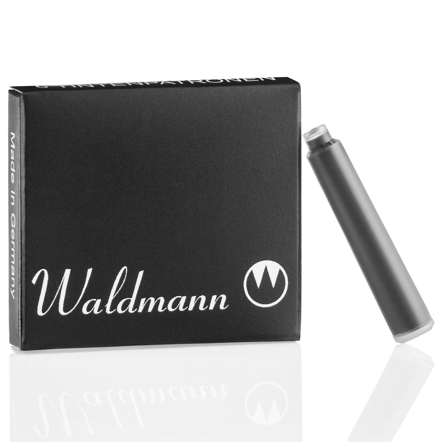 Waldmann Ink Cartridge (Black - Pack of 6) 0126