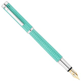 Waldmann Liberty Aquamarine CT 18CT Fountain Pen