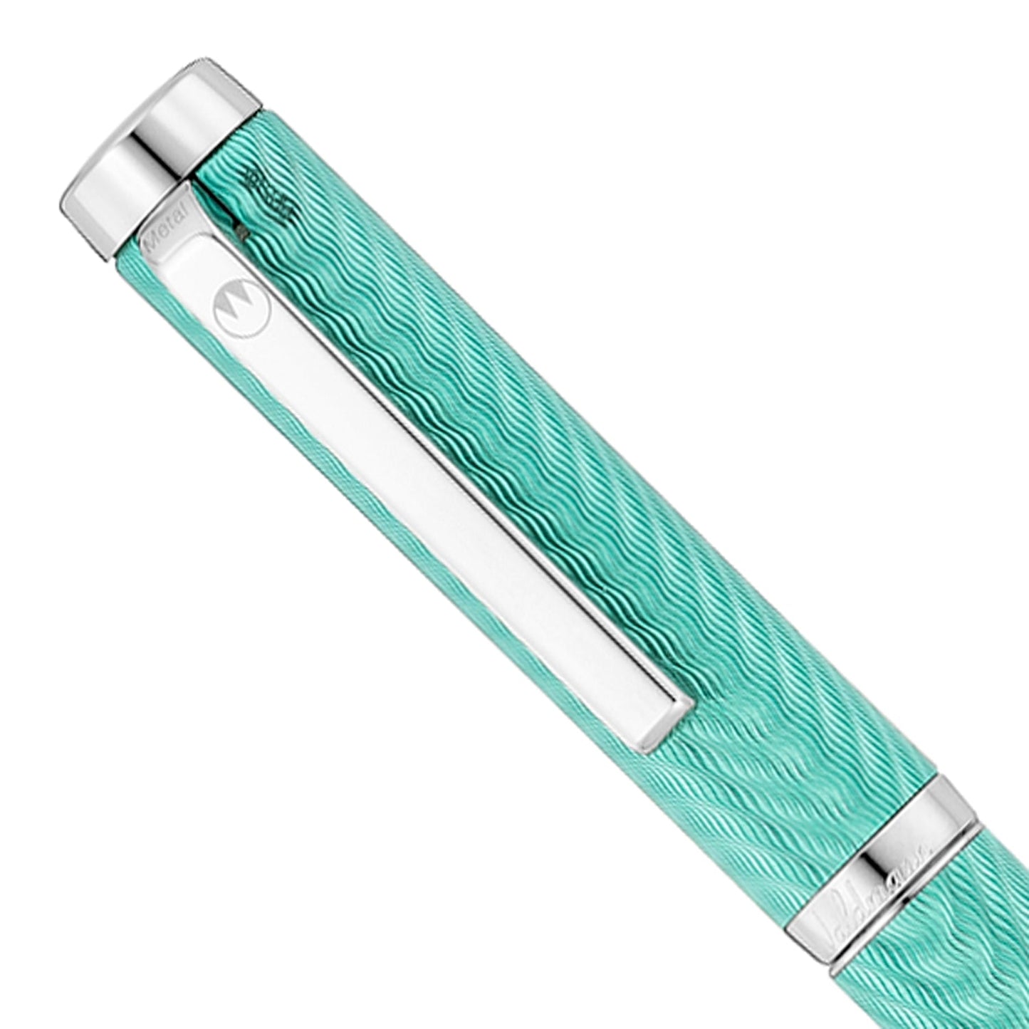 Waldmann Liberty Aquamarine CT 18CT Fountain Pen