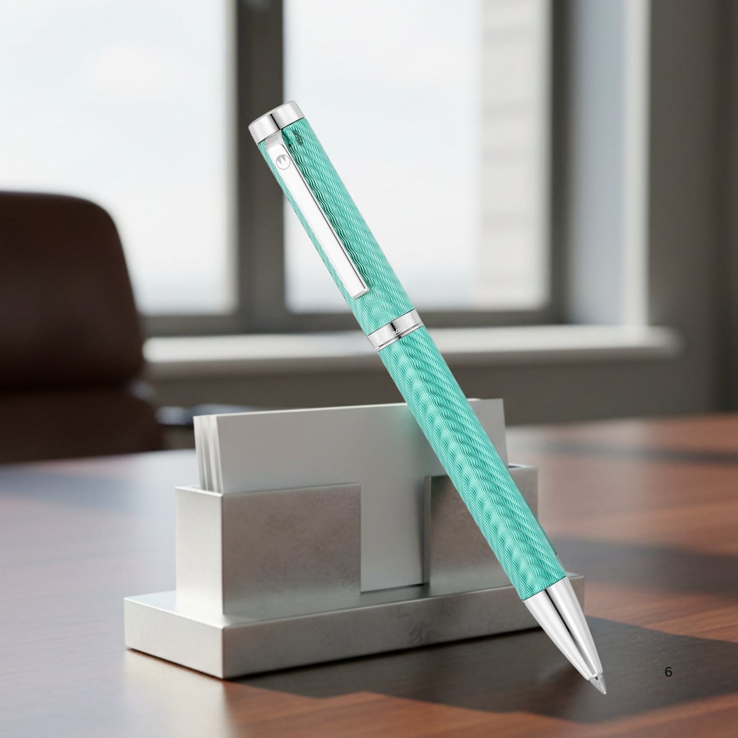 Waldmann Liberty Aquamarine CT Roller Ball Pen 6938