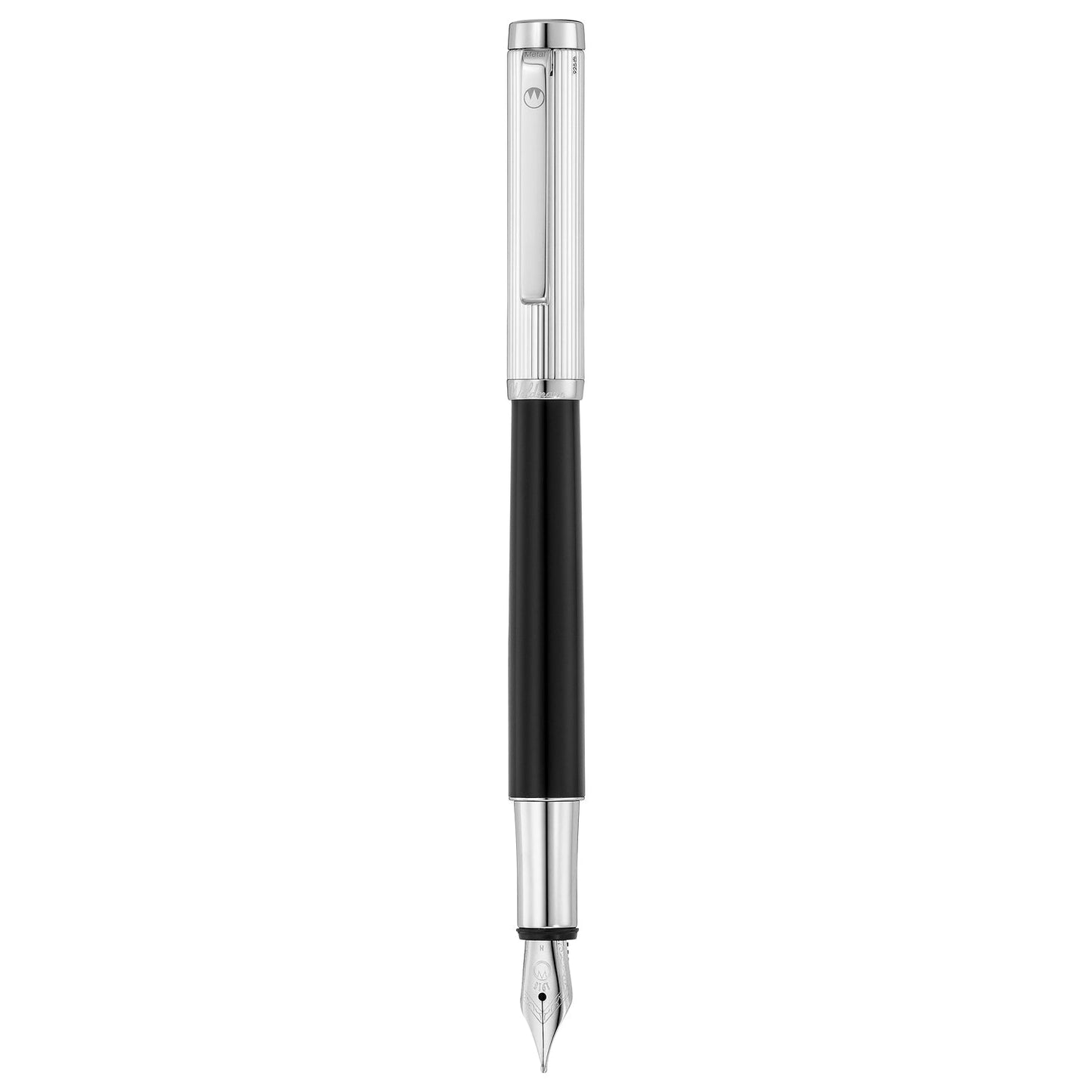 Waldmann Liberty Black/Silver CT Fountain Pen