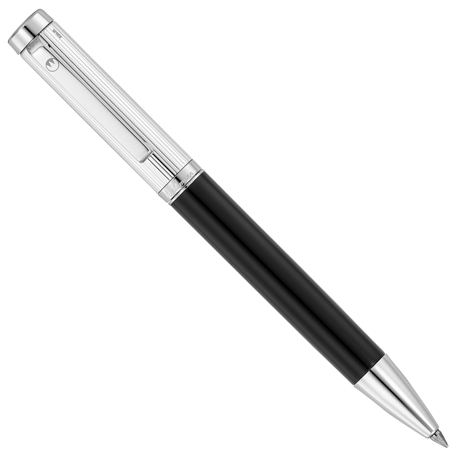Waldmann Liberty Black/Silver CT Roller Ball Pen 6920