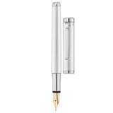 Waldmann Liberty Silver CT 18CT Fountain Pen