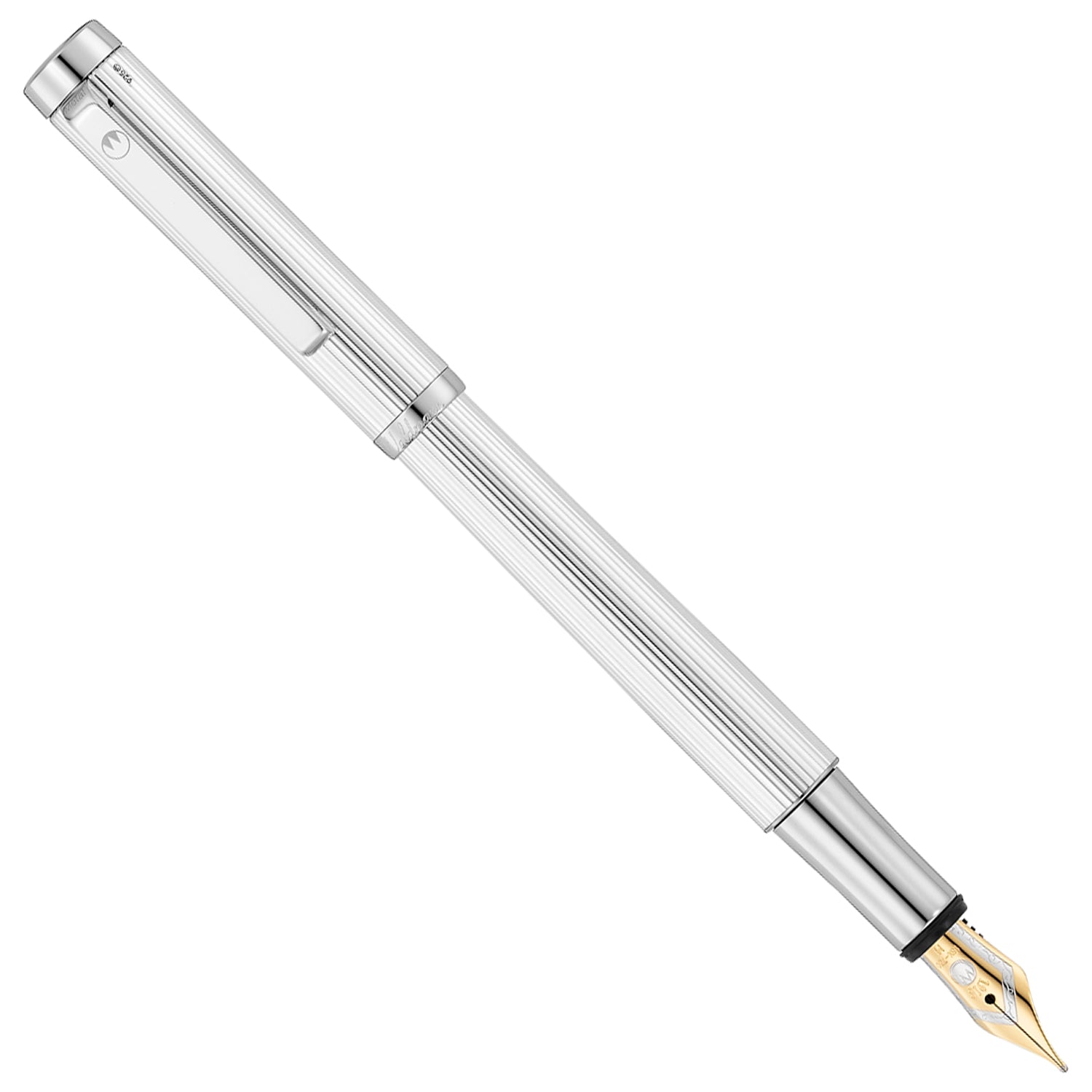 Waldmann Liberty Silver CT 18CT Fountain Pen