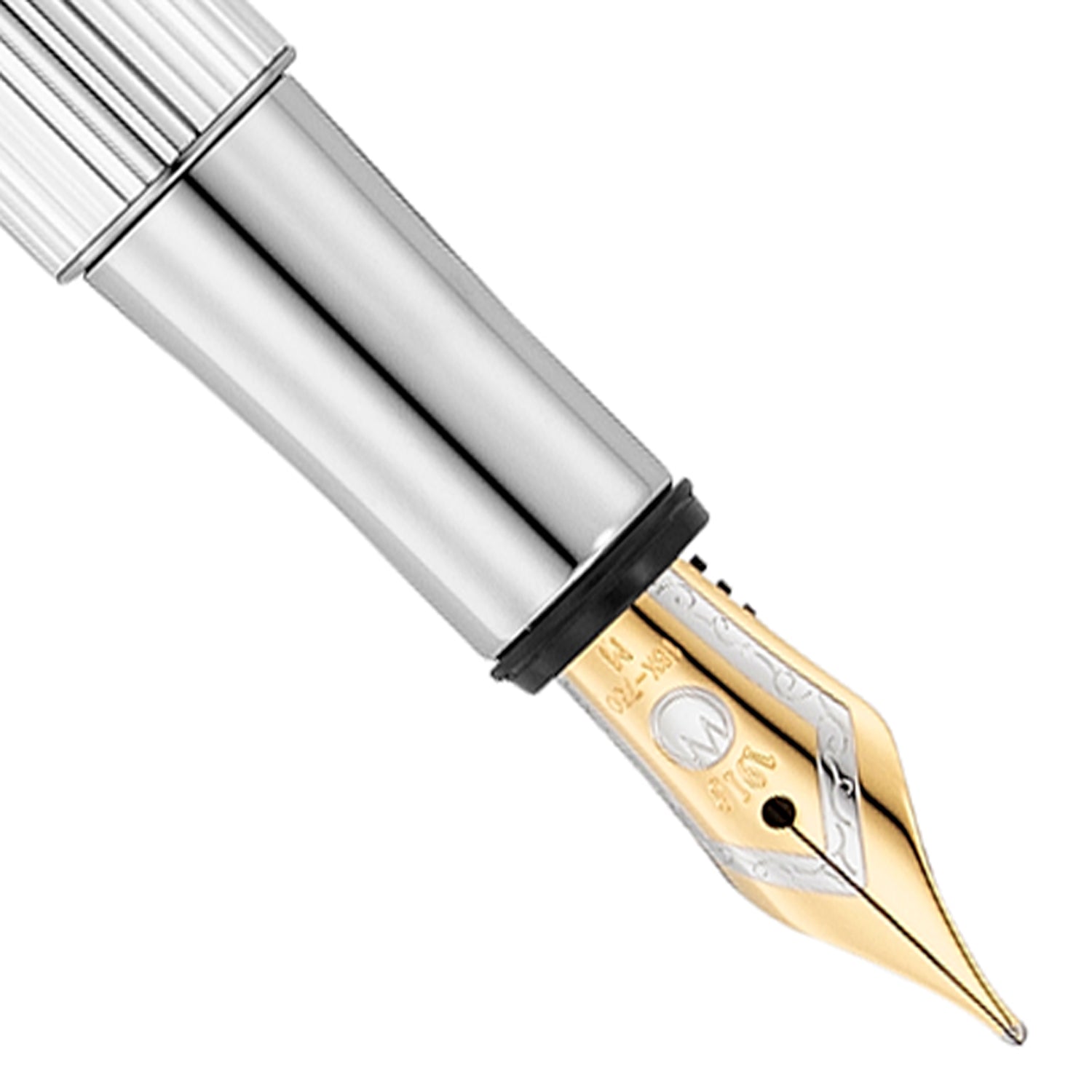 Waldmann Liberty Silver CT 18CT Fountain Pen