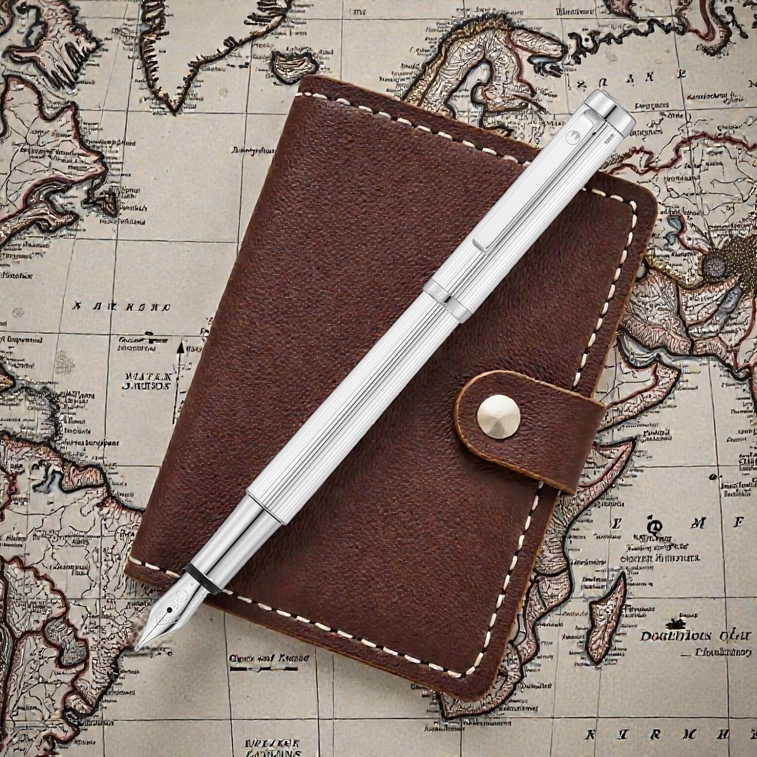 Waldmann Liberty Silver CT Fountain Pen